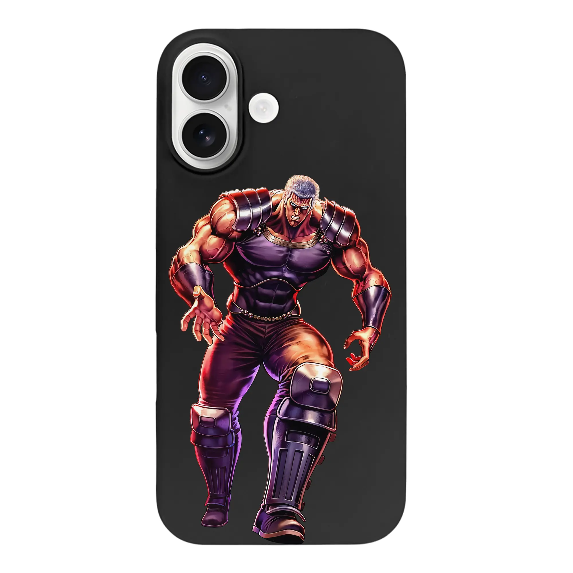 北斗の拳 グッズ,ラオウ - iPhone 17 シリーズ シリコンケース 薄型 耐衝撃 指紋防止 ソフトタッチカバー 精密フィット 傷防止 保護ケース iPhone 17/17 Air/17 Pro/17 Pro Max 対応